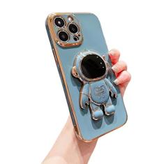 Tarieson Capa com revestimento 6D com suporte oculto astronauta para iPhone 11 Pro Max