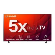 Smart TV 55" LG 4K UHD ThinQ AI HDR Bluetooth Alexa Built-In 55UR8750PSA