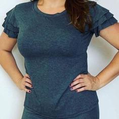 Blusa Feminina Manga Curta