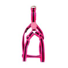 Peitoral AMF Havaí Rosa para Cães - Tamanho 02 - AMF Pet