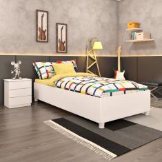 Cama Solteiro 94cm X 193cm Em Mdp Grecia Espresso M veis  Bra
