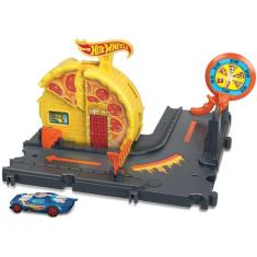 Pista Hot Wheels City Speedy Pizza Pick-Up (9708)