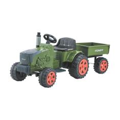 Trator Eletrico Infantil Fendt 6V Com Caçamba Buzina Biemme