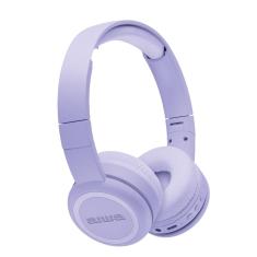 Fone de Ouvido Headphone Bluetooth Aiwa AWS-HP-03-P com Driver 30mm e Autonomia 100 Horas