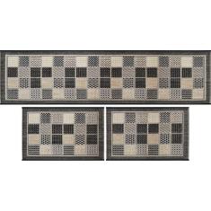 Jogo De Cozinha Rayza Sisal Look Tabuleiro Kit Com 3 Peças