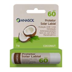Protetor Solar Labial Anasol Coconut Fps 60 5G 