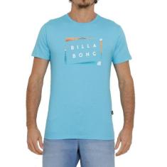 Camiseta Billabong Die Cut Masculina Azul