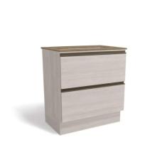 Balcão De Cozinha Maxxi G755 P/ Cooktop 80cm Branco/nogal - Kappesberg