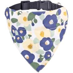 Coleira de cachorro com bandana japonesa ajustável triangular cachecol acessórios para cães, gatos, animais de estimação