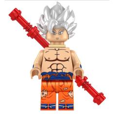 Boneco Blocos De Montar Goku Superior Ultra Dragon Ball