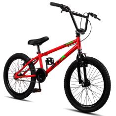 Bicicleta Aro 20 STX STCROSS BMX Infantil Aro Aero Freio V-Brake 
