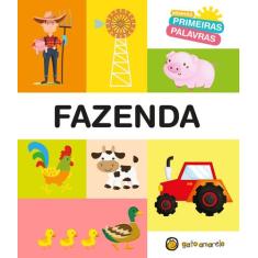 Livro - Minhas Primeiras Palavras - Fazenda