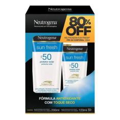 Kit Neutrogena Sun Fresh Protetor Solar Fps 50 200 + 120ml