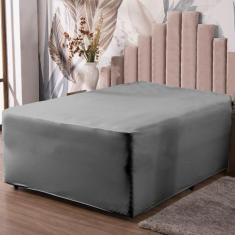 Lençol Luva Casal Cama Conjugada Veste Colchão e Box Malha 1 Peça - Am