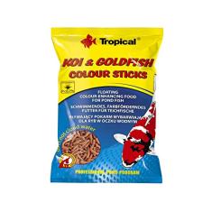 Tropical Ração Para Peixes Koi&Goldfish Colour Sticks 90G Para Peixes
