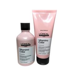 Kit Shampoo e Condicionador Loreal Professionnel Vitamino Color Pequeno