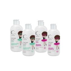 Kit Make Curl Kids 2 Shampoo 2 Condicionador Hidrata Amavia