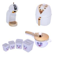 Cozinha Infantil Menina Brinquedo Kit Panela 7 Peças