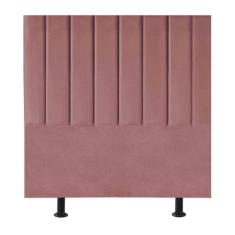 Cabeceira Estofada Cama Box Casal 140 cm Carla Suede