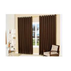 Cortina Para Sala/Quarto Oxford 400x250 com ilhóses Cor:Bege