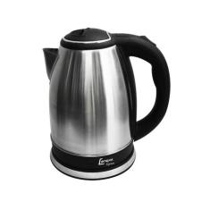 Chaleira Elétrica Lenoxx Express - 1,8L, Prata e Preto, 110V