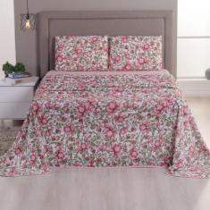 Jogo de Cama Casal King 04 Pçs Malha 100% Algodão Fio Penteado 30/1 - 