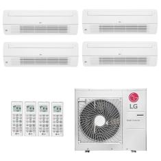 Ar-Condicionado Multi Split Inverter LG 30.000 (4x Evap Cassete 1 Via 12.000) Quente/Frio 220V