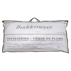 Travesseiro Buddemeyer Toque Pluma Branco 233 Fios 50x70cm