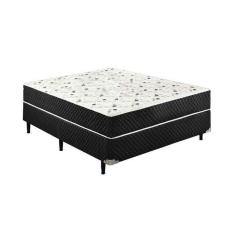 Cama Box Casal Conjugada Ortopédico (5cm) Colchão Dos Sonhos