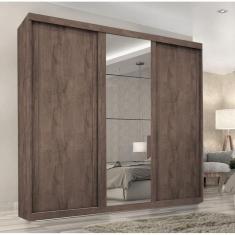 Guarda Roupa Casal Sevilha 3 Pts Corre 6 Gav C/ Esp