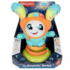 Boneco DJ Bouncy Pular e Aprender Infantil HJP93-Mattel - Fisher Price