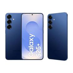 Celular Samsung Galaxy S25+ 5G, 256GB, 12GB RAM, Azul Marinho, Câmera Tripla de 50+12+10, Tela Grande de 6.7&quot;