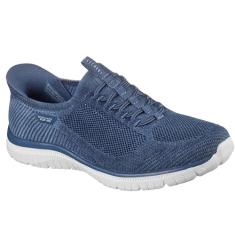 Skechers Tênis feminino, Azul marino, 40