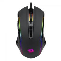 Mouse Gamer Redragon Ranger Basic 4000 Dpi 9 Botões Usb - Preto