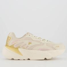 Tênis Fila Street Fit 2 Feminino Bege-Feminino