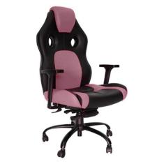 Cadeira Gamer para Escritório Linha Gamer Racing Rosa - Design Office
