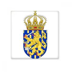 Decalque brilhante de azulejo de cerâmica com emblema nacional da Nederlands Europe