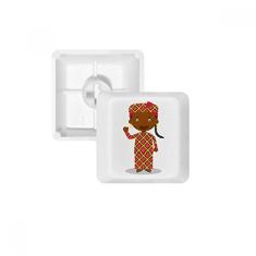 Kit de atualização para jogos com teclado mecânico PBT Black Wild Mali