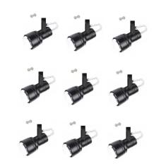 Kit 9 Spot Trilho Perfilado Eletro calha Par20 Bulbo OL4