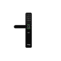 Fechadura Inteligente de Embutir com Maçaneta MFR 7000 Preto Intelbras