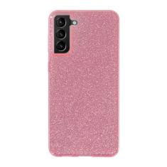 Capa com glitter premium para samsung galaxy, s21 ultra s23 s22 s20 fe s10 e s9 plus a51 a71 a52 a72 a50 a70 a21s a40 a53, rosa, para a40