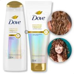 Dove Bond Intense Repair Shampoo 350ml E Condicionador 250ml