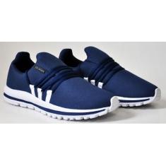 Tênis Ezesix Com Cadarço Confort Forcenekss Lig Shoes, Azul1, 37