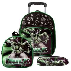 Bolsa Escolar Pequena Hulk  Passeio Creche Aula Resistente - TOYS 2U