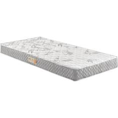 Colchão Solteiro Espuma D23 Ecoline 88x188x14 - Cinza - Ecoflex, Branc