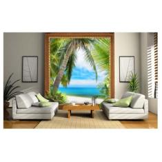 Papel De Parede Paisagem Digital Ban 3D Dav70 - Você Decora