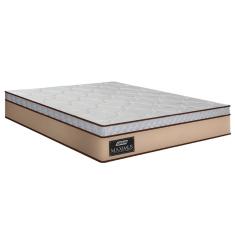 Colchão Casal Gazin Maximus Molas Ensacadas 138x188x24cm Bege