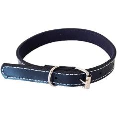 Coleira Para Cachorro em Couro Ajustável Reforçada Cães Pet - N 5 - CR