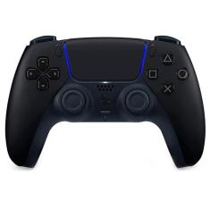 Controle Sem Fio PS5 DualSense Midnight Black Original Sony Preto, Mid