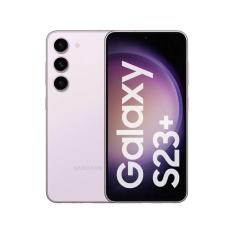Smartphone Samsung Galaxy S23+ 512GB Violeta 5G 8GB RAM 6,6” Câm. Tripla + Selfie 12MP
